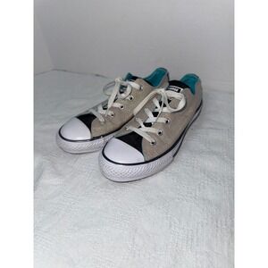 Converse All Star‎ Low Top Sneakers Glitter Casual Shoes Kids Size 2